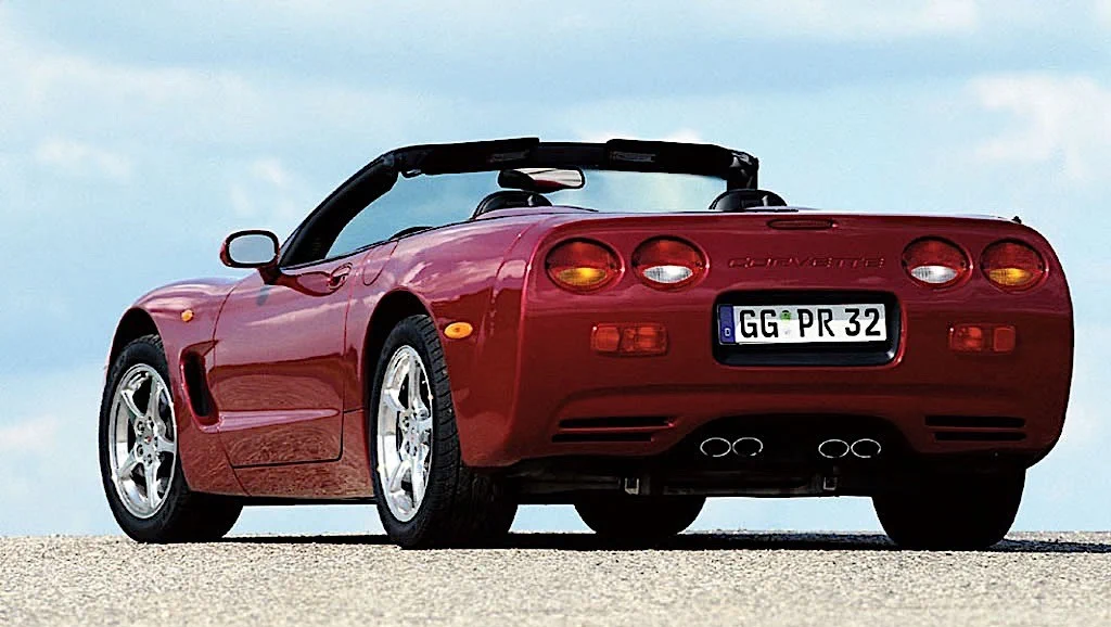 Click to Enlarge-Esc to Close Corvette Generations/C5/C5 Red Convertible.webp